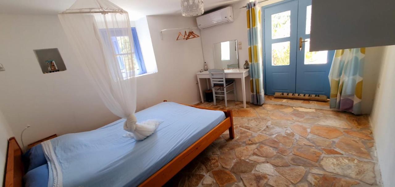 Maison Charme Avec Piscine Privee, Pres De La Mer A Sappounakeika, Tyros Sapounakeika Exterior foto