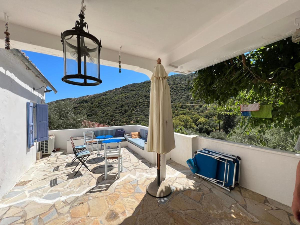 Maison Charme Avec Piscine Privee, Pres De La Mer A Sappounakeika, Tyros Sapounakeika Exterior foto